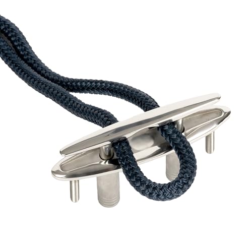 E-Z Pull Up Cleat Whitecap 6704CBLUE - 4-1/2" Stainless Steel