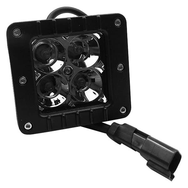 3" X 3" Southern Truck 16W Square Led Cube Light Flood Beam 1,440 Lumens Each