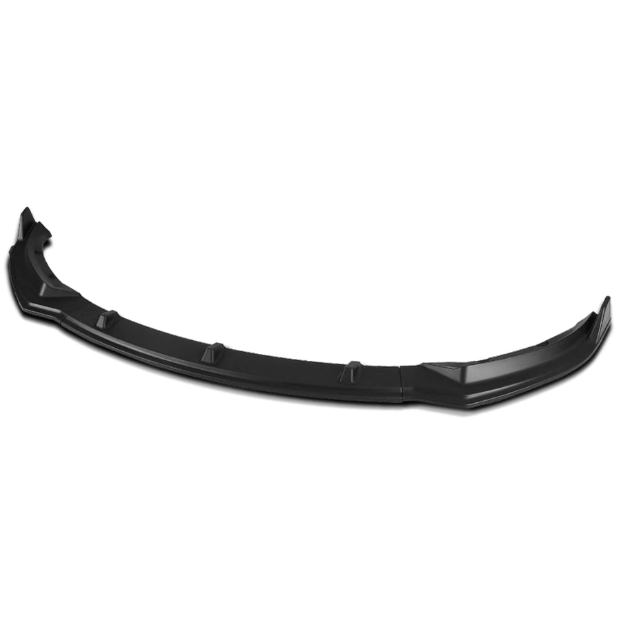Matte Black Spec-D Tuning Front Bumper Body Lip Kit Spoiler 3PC Compatible with 2017-2020 Tesla Model 3 Sedan