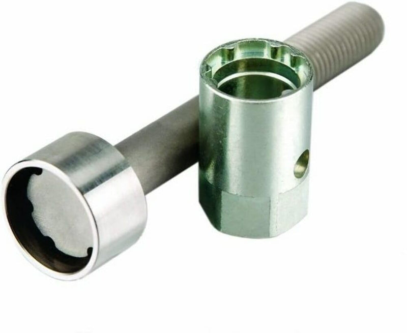 Marine Lower Unit Lock Set McGard 74059 Silver (M10 x 1.25 Thread Size)