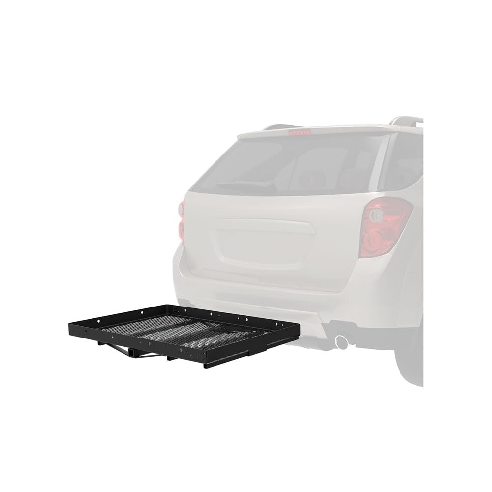 Reese Solo Black 1040100 48" x 32" Hitch Mounted Cargo Carrier