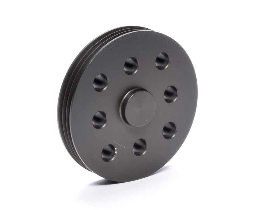 Pulley Water Pump Powermaster 3 grv 3.07" OD Aluminum Hardcoat Anodized for Circle Track