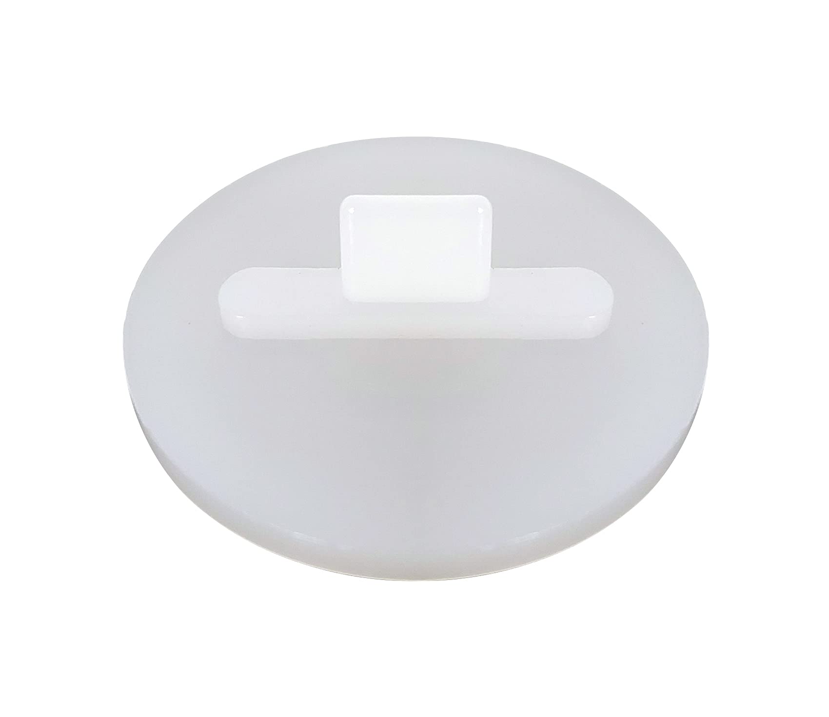 Spin Fitting ICON 14809, Patch, 1" Pilot w/Tab x 1.9" OD, White