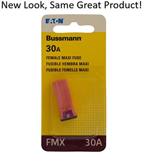 Pink Bussmann 30 Amp Female Maxi Fuse (BP/FMX-30-RP)