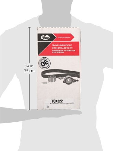 PowerGrip Gates TCK322 Premium Timing Belt Component Kit