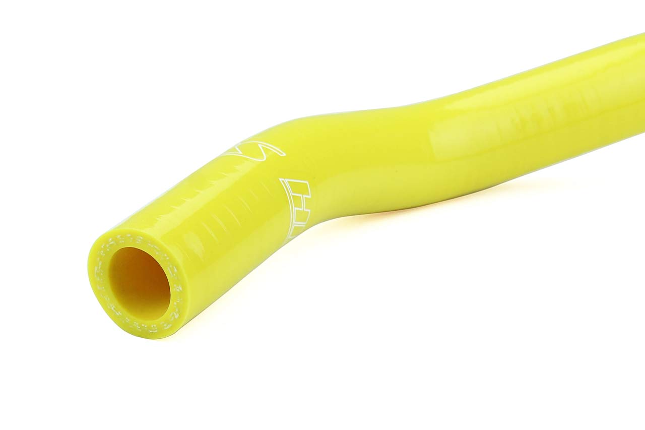 Yellow HPS 57-1361-YLW Silicone Radiator Coolant Hose Kit