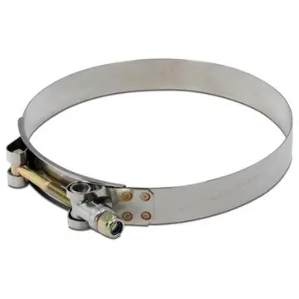 304 Stainless Steel T-Bolt Clamps 6.0"