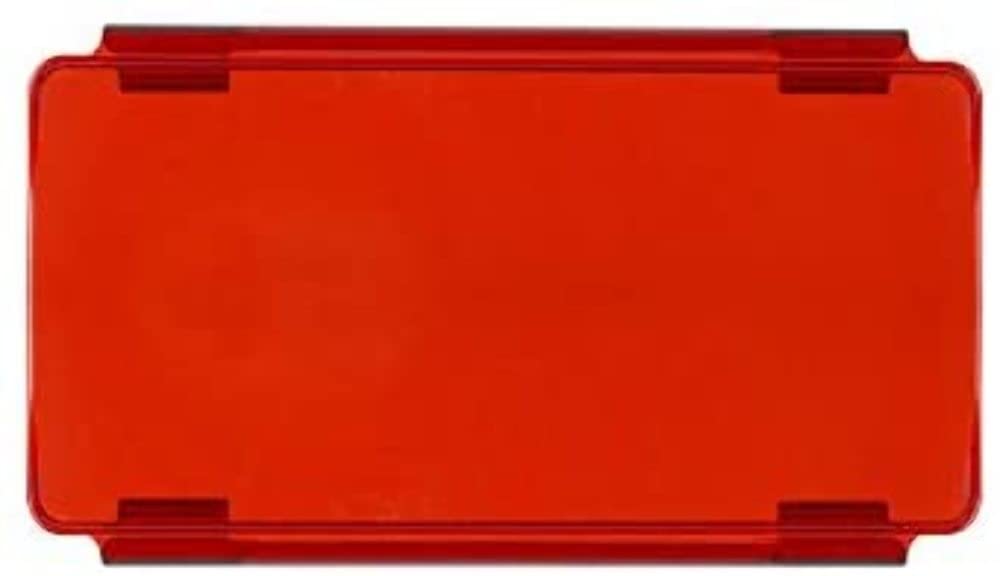 Heise - Protective Lens Cover Red for Straight Lightbars (HE-SLC1R)