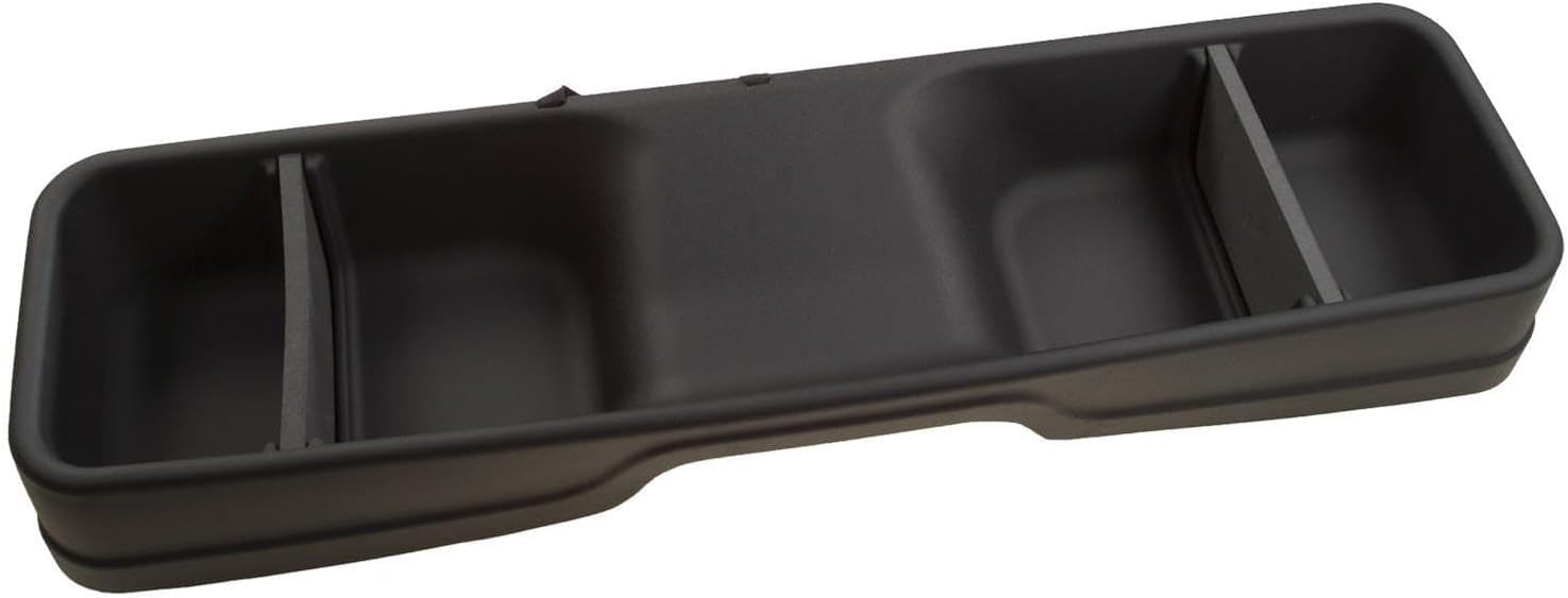 Husky Liners Gearbox - Storage Box Under Seat | 1999-2006 Chevrolet Silverado/GMC Sierra 1500, 1999-2007 Chevrolet Silverado/GMC Sierra 2500/3500 Extended Cab - Black, 1 Pc. | 09021