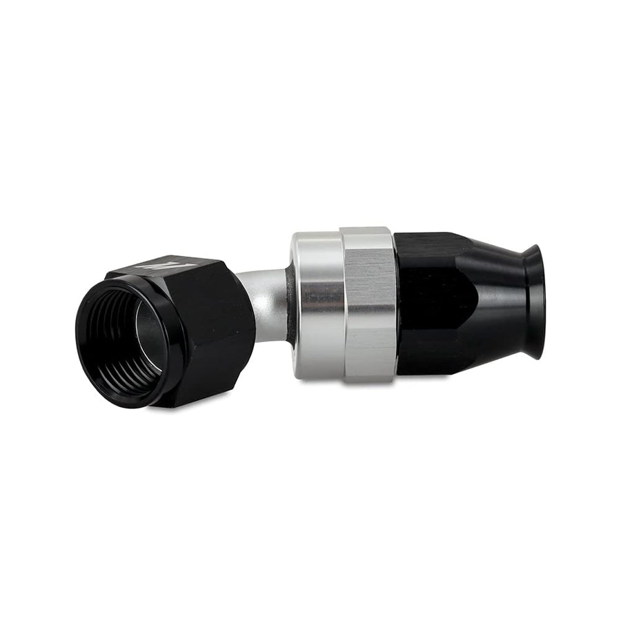 -8AN Braided Line Fitting, Mishimoto PTFE, 45 Degree