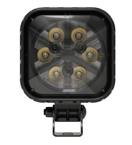 J.W. SPEAKER Model 832 1300181- 12-24V LED Auxiliary Light 4" x 4" Square with Flood Beam Pattern