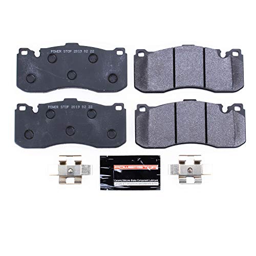 Power Stop Track Day PST-1371 Front Ceramic Brake Pads For BMW 135i 2008-2013, BMW 135is 2013, BMW 323i 2006-2009, Mini Cooper 2013 [Model Specific]