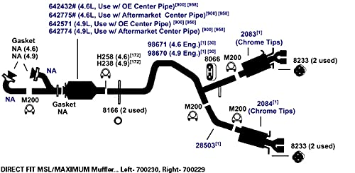 700230 AP Exhaust Products Muffler