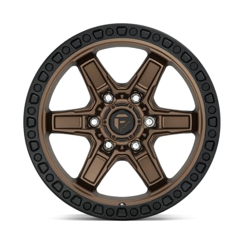 FUEL OFF-ROAD D699 17X9 KICKER, 6X5.5, 4.53, 12mm MATTE BRONZE BLACK BEAD RING - D69917908445