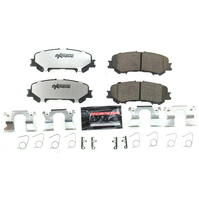 Z36-2032 Power Stop Truck & Tow Rear Carbon Fiber Ceramic Brake Pads For Nissan TITAN 2017-2022 [Model Specific]
