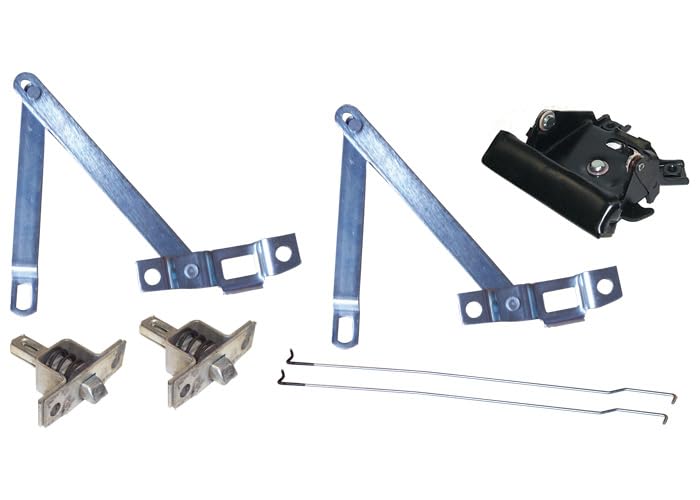 Brothers Trucks Tailgate Component Kit TGCK72B - Fleetside - Black Handle