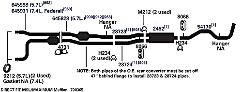 Exhaust AP Products Muffler 2452
