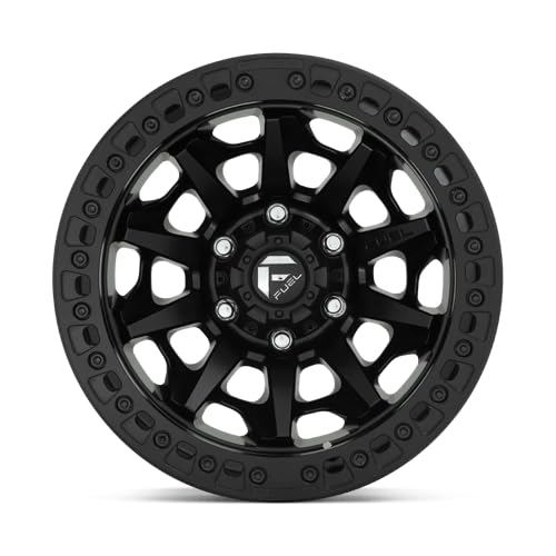 D114 COVERT FUEL OFF-ROAD BEADLOCK 17X9, 5X5.0, 3.5, 38mm MATTE BLACK - D11417907536