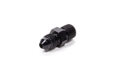 Fragola Performance Systems #4 X 1/8 Mpt Straight Adapter Black 481604-BL