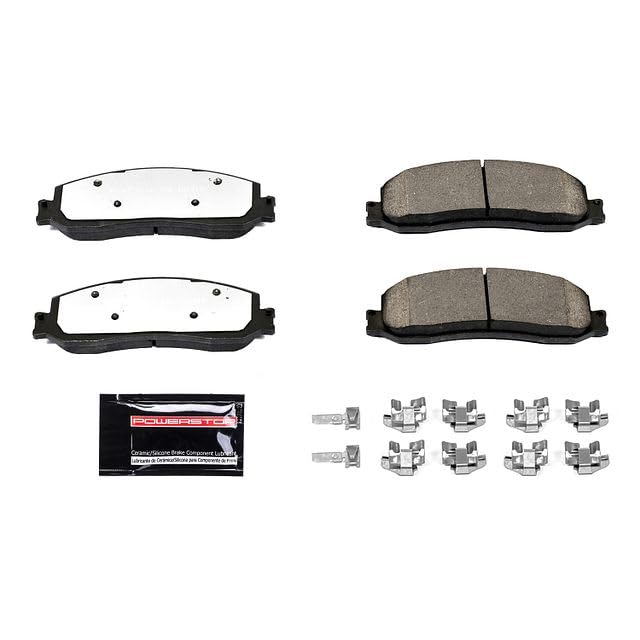 Power Stop Z36-1631 Z36 Truck and Tow Front Brake Pads For Ford F-250 Super Duty 2012, Ford F-350 Super Duty 2012 [Model Specific]