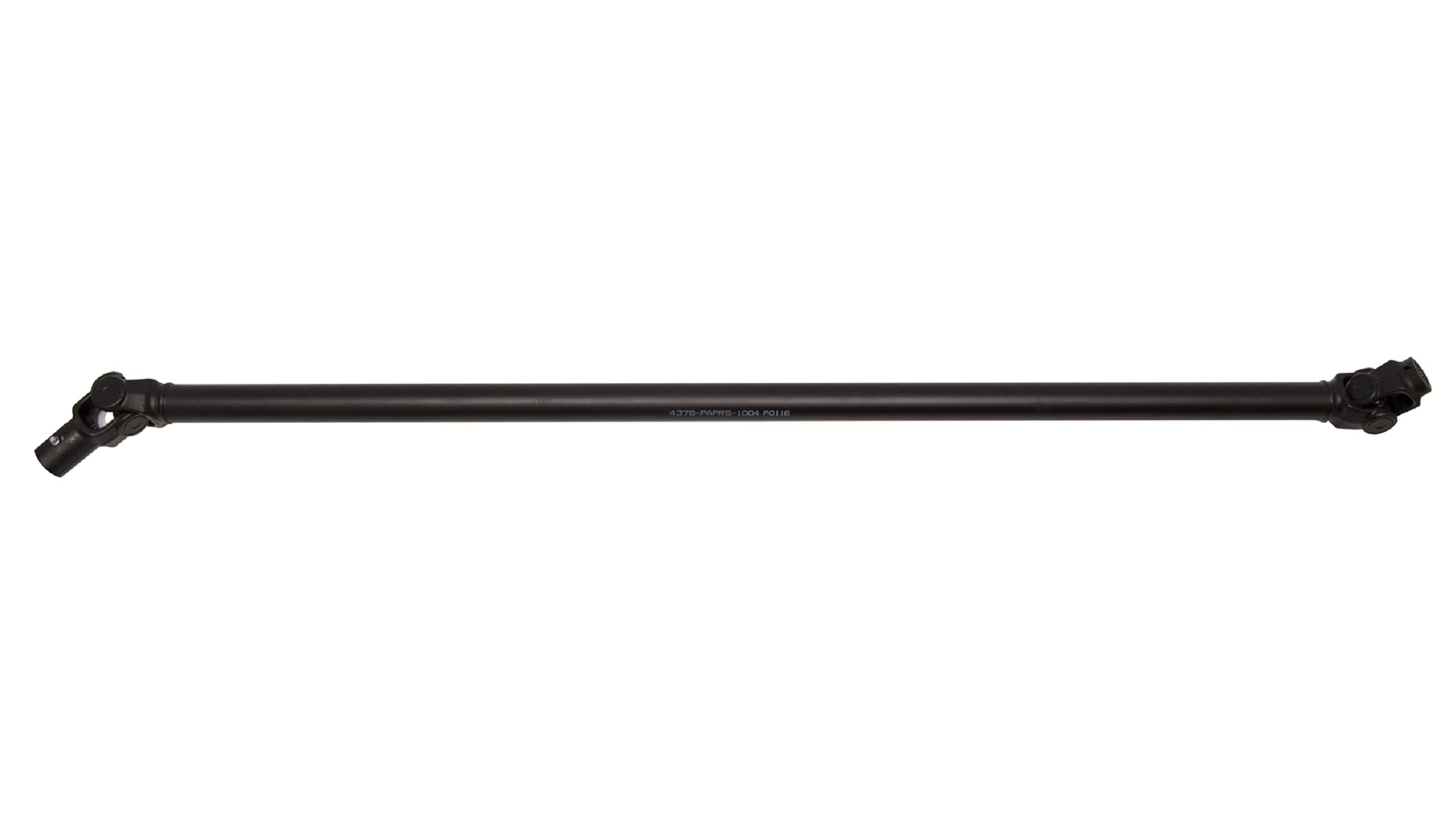 Front Rugged Propeller Shaft for (2014-17) Polaris Ranger Diesel, in Heat Treated Carbon Steel & Powder Coated Black Shafts for Extreme Durability, U-Joints with Greased Fittings OEM: 1333265
