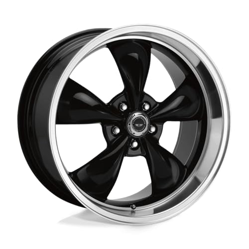 AR105 TORQ THRUST M American Racing 17X8 5X5.0 4.5 0mm GLOSS BLACK MACHINED LIP - AR105M7873B