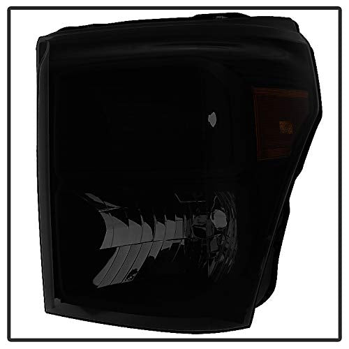 Headlight Xtune HD-JH-FS11-AM-BSM (Ford F250/350/450 Super Duty 11-16 OEM s - Black Smoked)