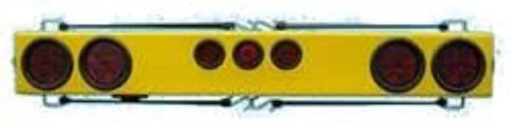 BTR-48-R Custer 48", LED 4" Round, 3 Marker Lights, 2 End Lights, 7 Pin Conn