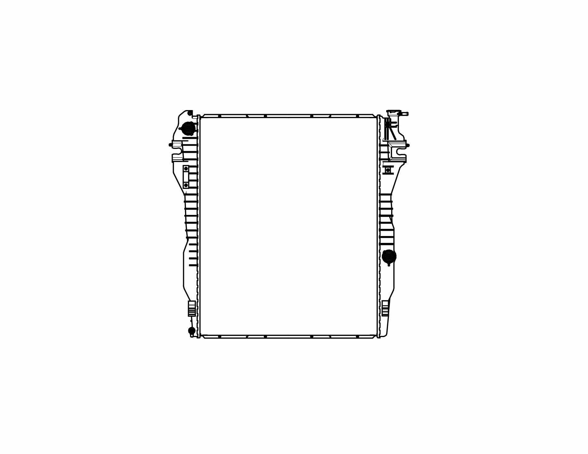 Radiator CSF RADIATOR