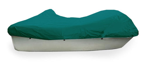 Semi-Custom Trailerite Boat Cover for 3 Seater Paddle Boats, Teal (7'2" CL x 61" B)