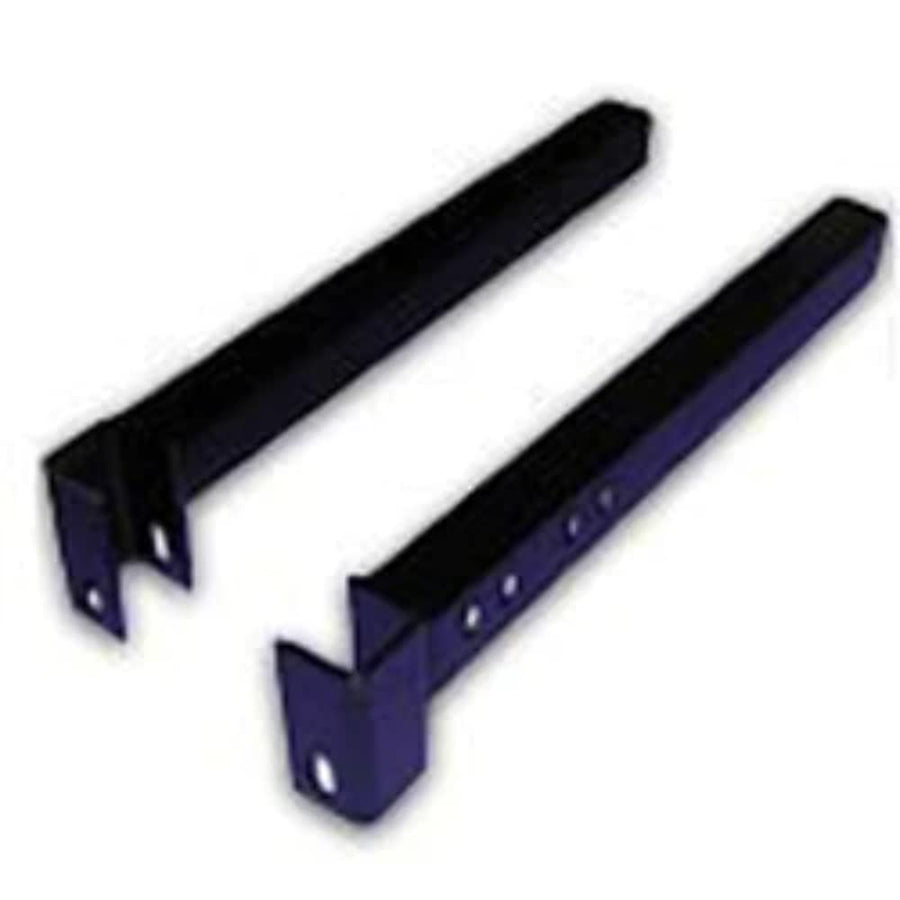 BACKRACK RealTruck 21" Toolbox Bracket | Black, No Drill | 91011 | 1999-2016 Ford F-250/F-350/F-450