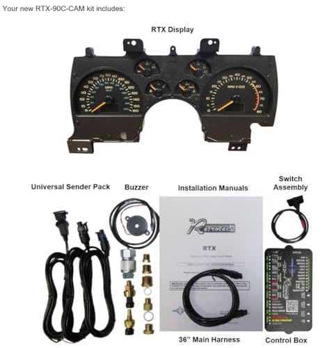 Dakota Digital 1990-92 Chevy Camaro RTX Gauges