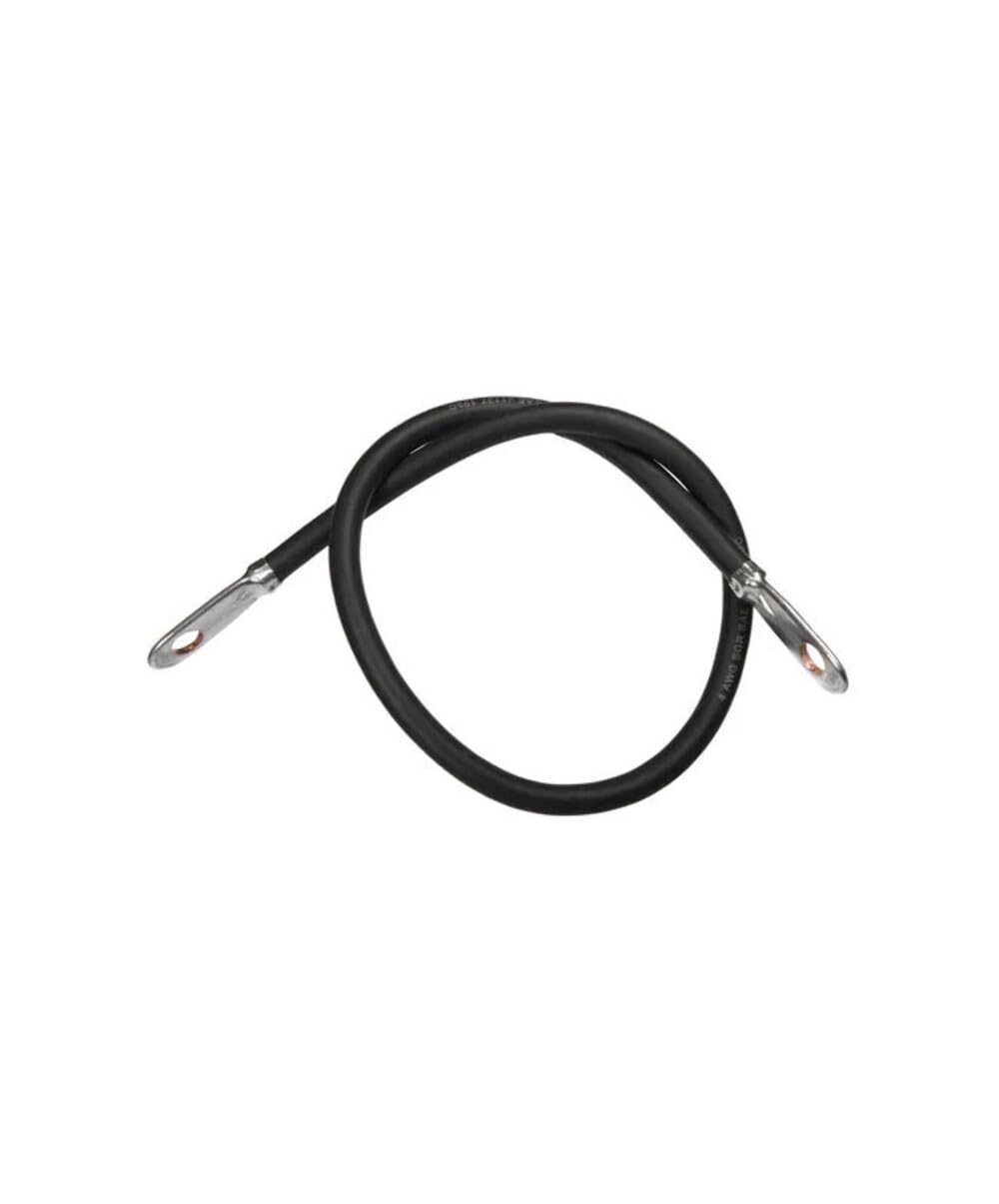 Battery Cable Sierra International With Terminals - 2' Black, 4 Gauge