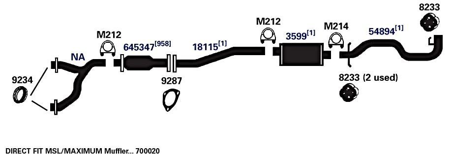 700020 AP Exhaust Products Muffler