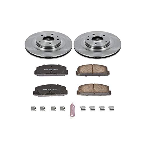 Power Stop KOE4835 Rear Replacement Brake Kit-OE Autospecialty Brake Rotors & Ceramic Brake Pads