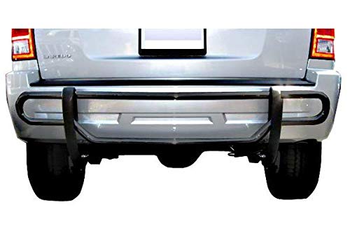 Rear Bumper Guard Black Horse Double Tube Black Compatible with 2005-2010 Jeep Grand Cherokee-8D080616A