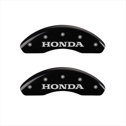 Honda MGP Caliper Covers 20179SHOHBK Black Caliper Covers - Engraved Front & ...