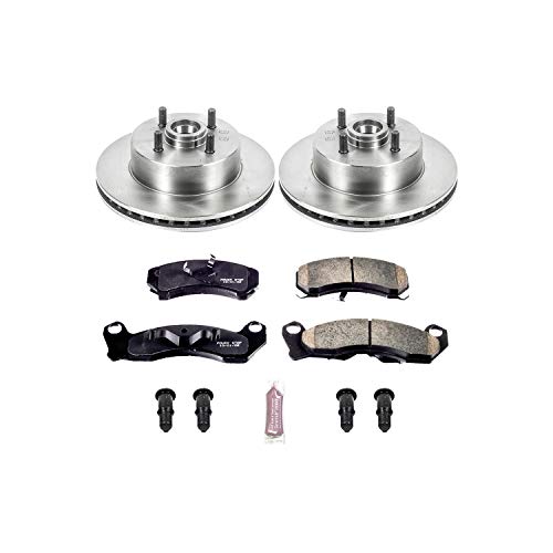 Power Stop Autospecialty KOE3021 Front Replacement Brake Kit-OE Brake Rotors & Ceramic Brake Pads