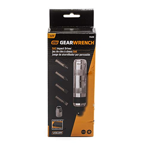 3/8" Drive GEARWRENCH Impact Driver Set - 6 Pc. 1140D