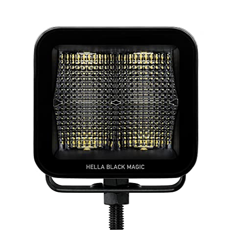 Hella LED Headlight 1FA 358 176-851 Mounted/Screwed Cable 12/24 V 500 mm Connector German Plug