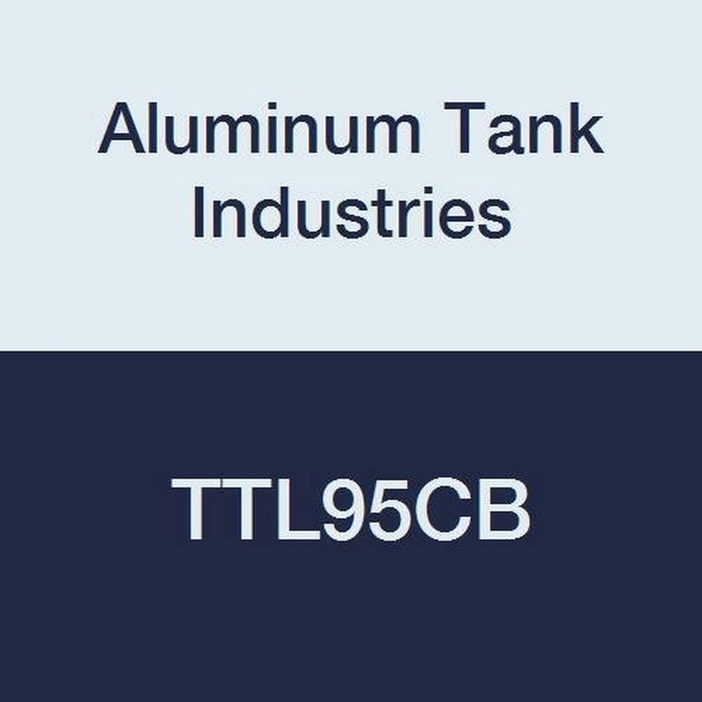 Refueling Tank/Toolbox Combo Aluminum Tank Industries TTL95CB - 95 Gallon Capacity