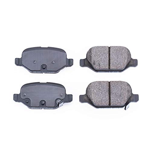 Power Stop Z16 16-1569 Evolution Rear Ceramic Brake Pads For Fiat 500 2012-2019 [Vehicle Specific]