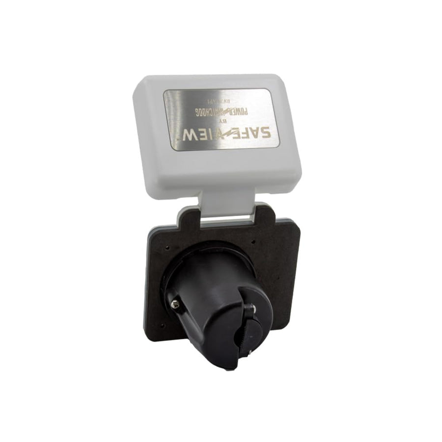 SafeView Smart RV Power Inlet – Power Watchdog SV30API-W, 30 amp, White