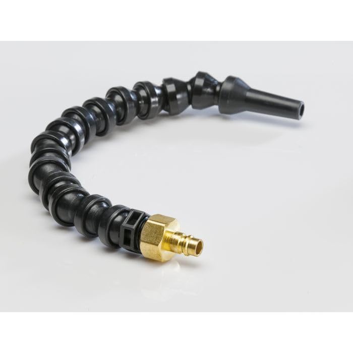 Empire Faucets 14" Flexible Spout for Quick Disconnect Valves - CRD-Flex-SPT-B Black