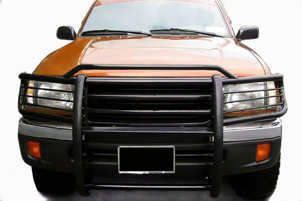 Grille Brush Black Horse Bumper Guard Modular Compatible with 1996-1998 Toyota 4Runner|1998-2000 Toyota Tacoma-17T80202MA