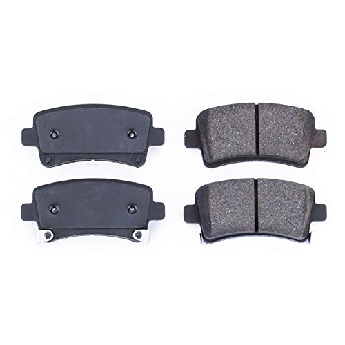 Power Stop Z16 Evolution 16-1430 Rear Ceramic Brake Pads For Buick All, Buick LaCrosse, Buick Regal, Cadillac XTS, Chevrolet Impala, Chevrolet Malibu, Chevrolet Malibu Limi, Saab 9-5 [Model Specific]