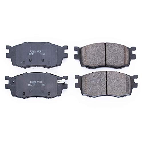 Power Stop Z16 Evolution 16-1156 Front Ceramic Brake Pads For Hyundai Accent 2006-2011, Kia Rio 2006-2011, Kia Rio5 2006-2011 [Model Specific]