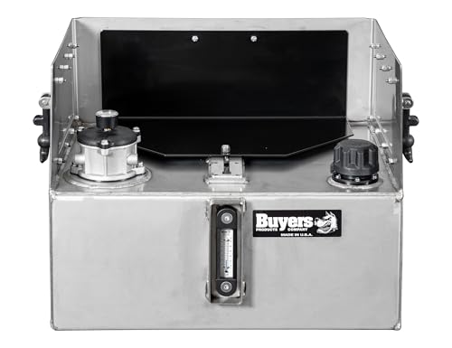 15 Gallon Buyers Products Stainless Steel Hydraulic Reservoir - Compact Version