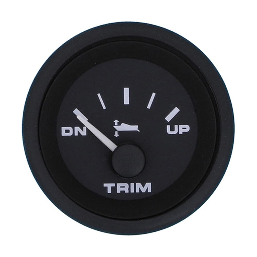 Trim Gauge Sierra 62728P, Black Premier Pro 2" - Yamaha through 2001