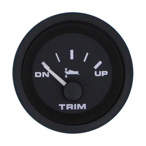 Trim Gauge Sierra 62728P, Black Premier Pro 2" - Yamaha through 2001